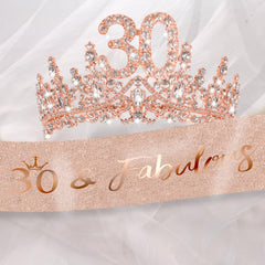 COCIDE glitter sash closeup highlighting sparkle and width