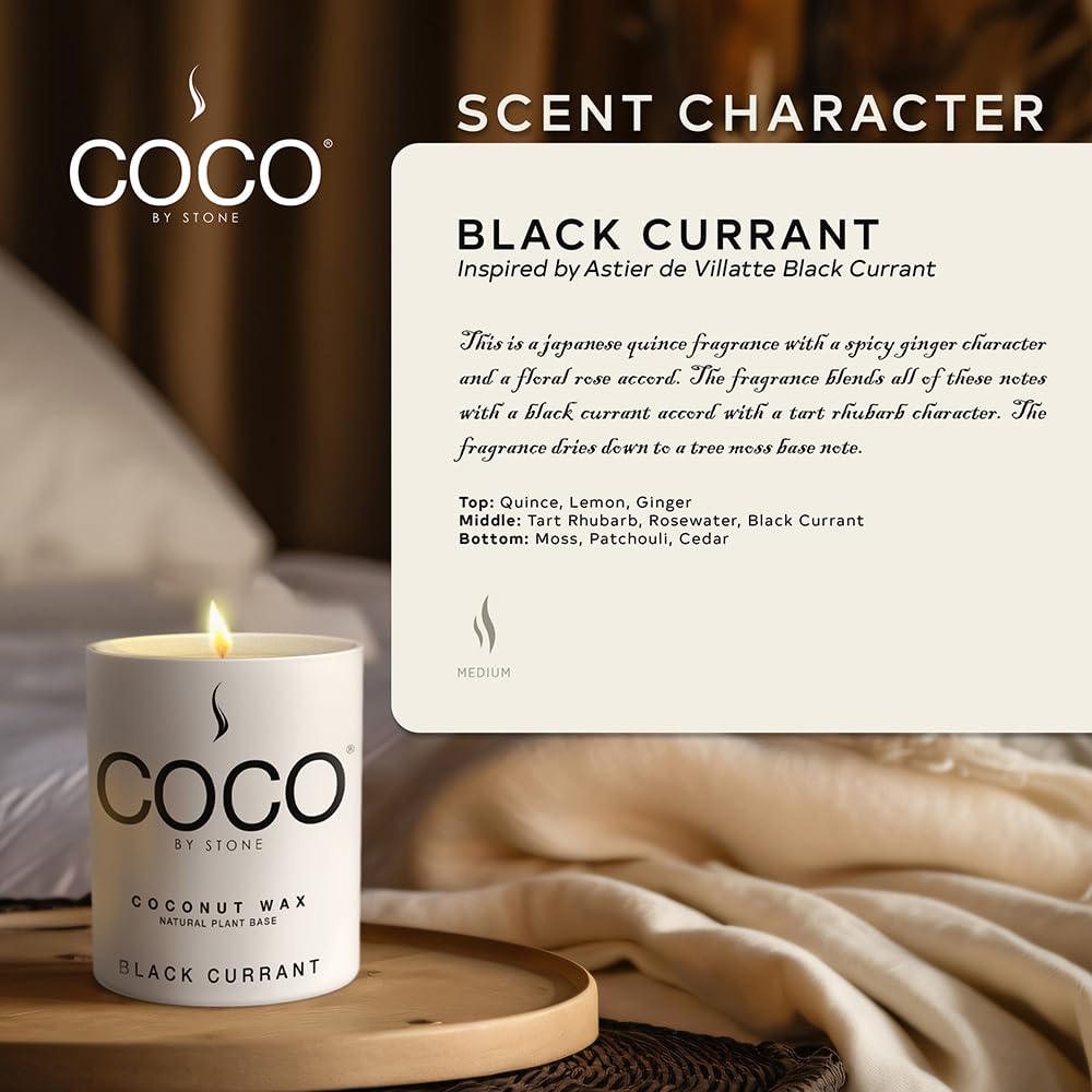 COCO by Stone hand-poured process scene emphasizes premium aroma and even melt