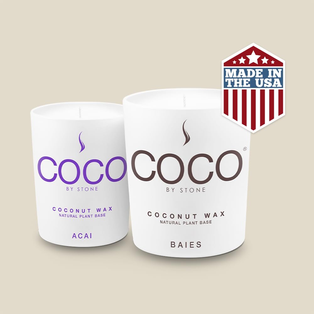 COCO by Stone vegan cruelty-free icon, ethical choice for home fragrance.