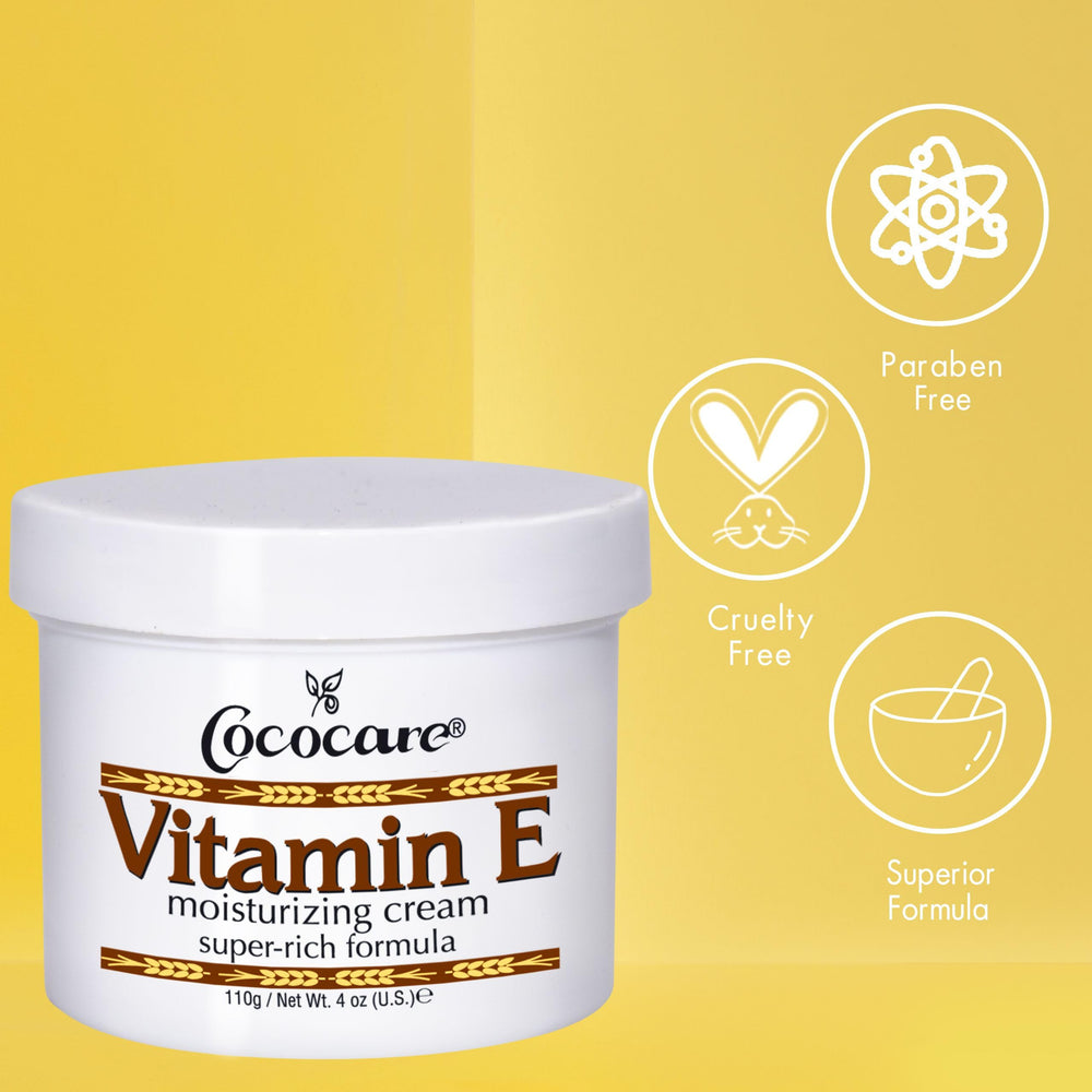 Ingredient and vitamin E information for Cococare cream