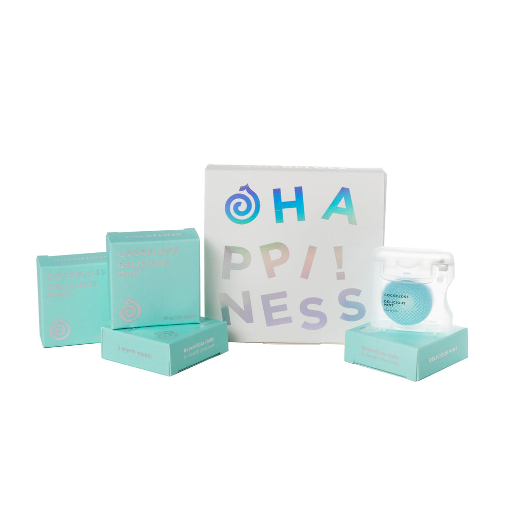 Kid-friendly Cocofloss flossing experience