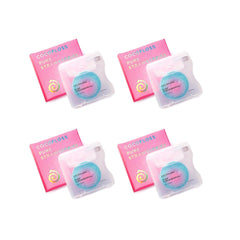 Hero image of Cocofloss Woven Dental Floss with 4 spools and strawberry scent