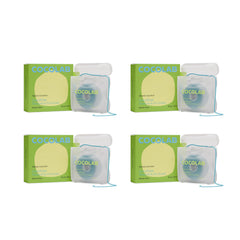Cocolab Woven Dental Floss on a white background with 33-yard spool