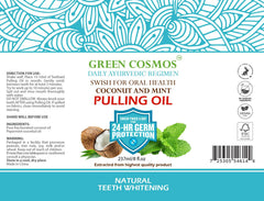 Ingredients: fractionated coconut oil and essential oils