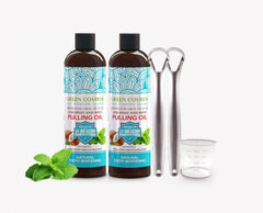 Coconut Mint Pulling Oil Mouthwash bottle, 237ml