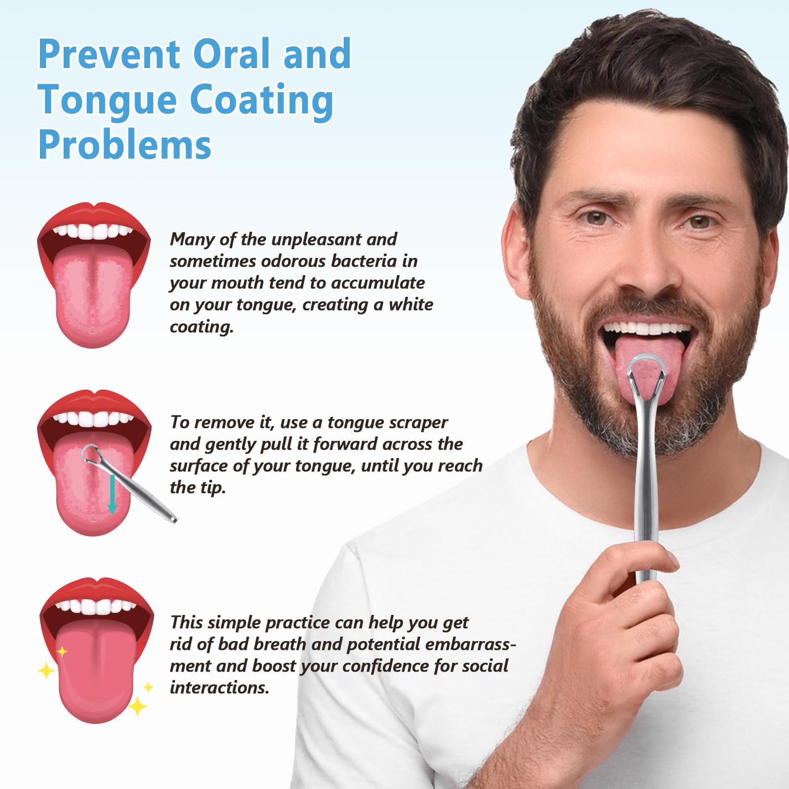 Brighter smile and fresh breath from oil pulling mouthwash