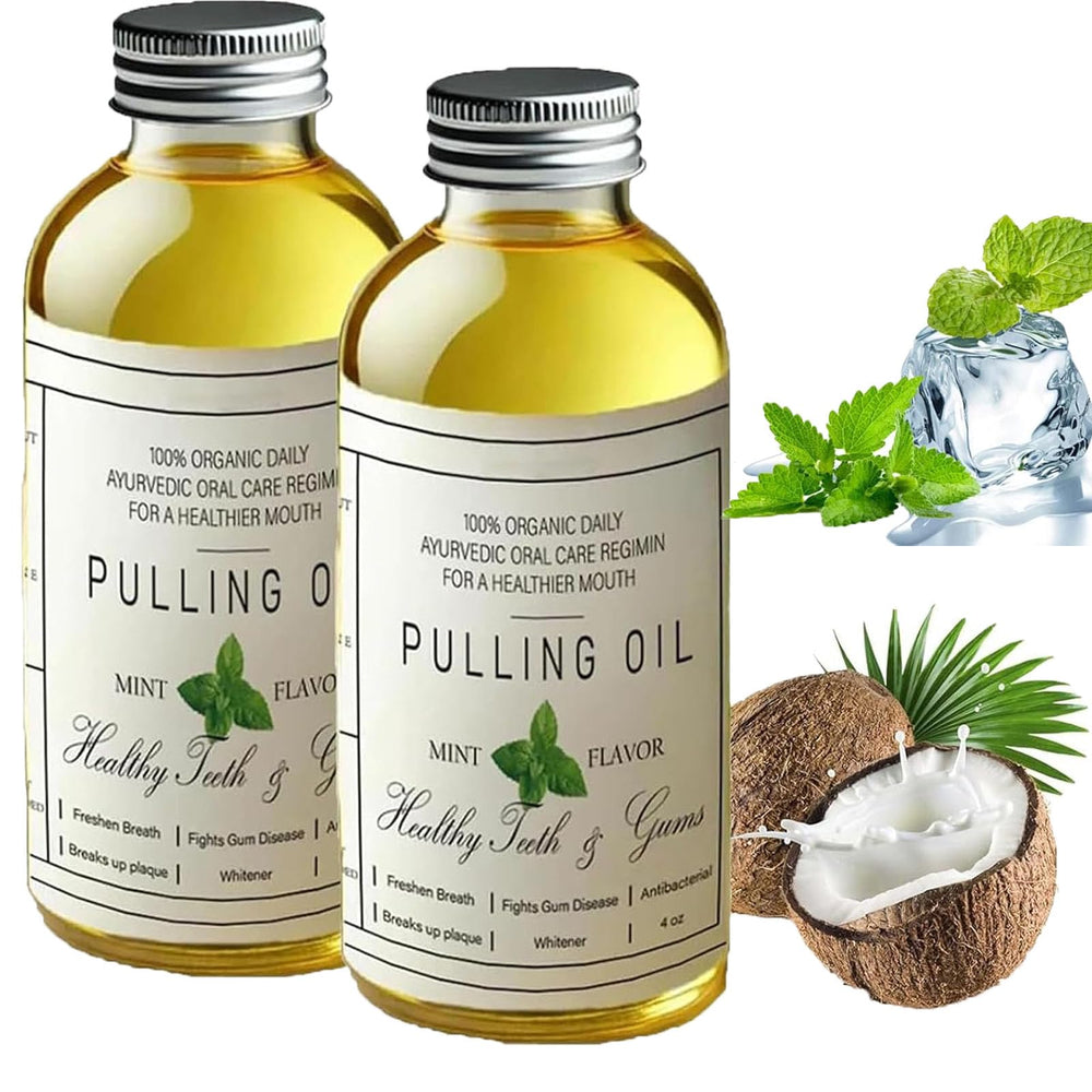 Cocofresha Coconut Oil Pulling for Teeth Whitening bottle 4 oz