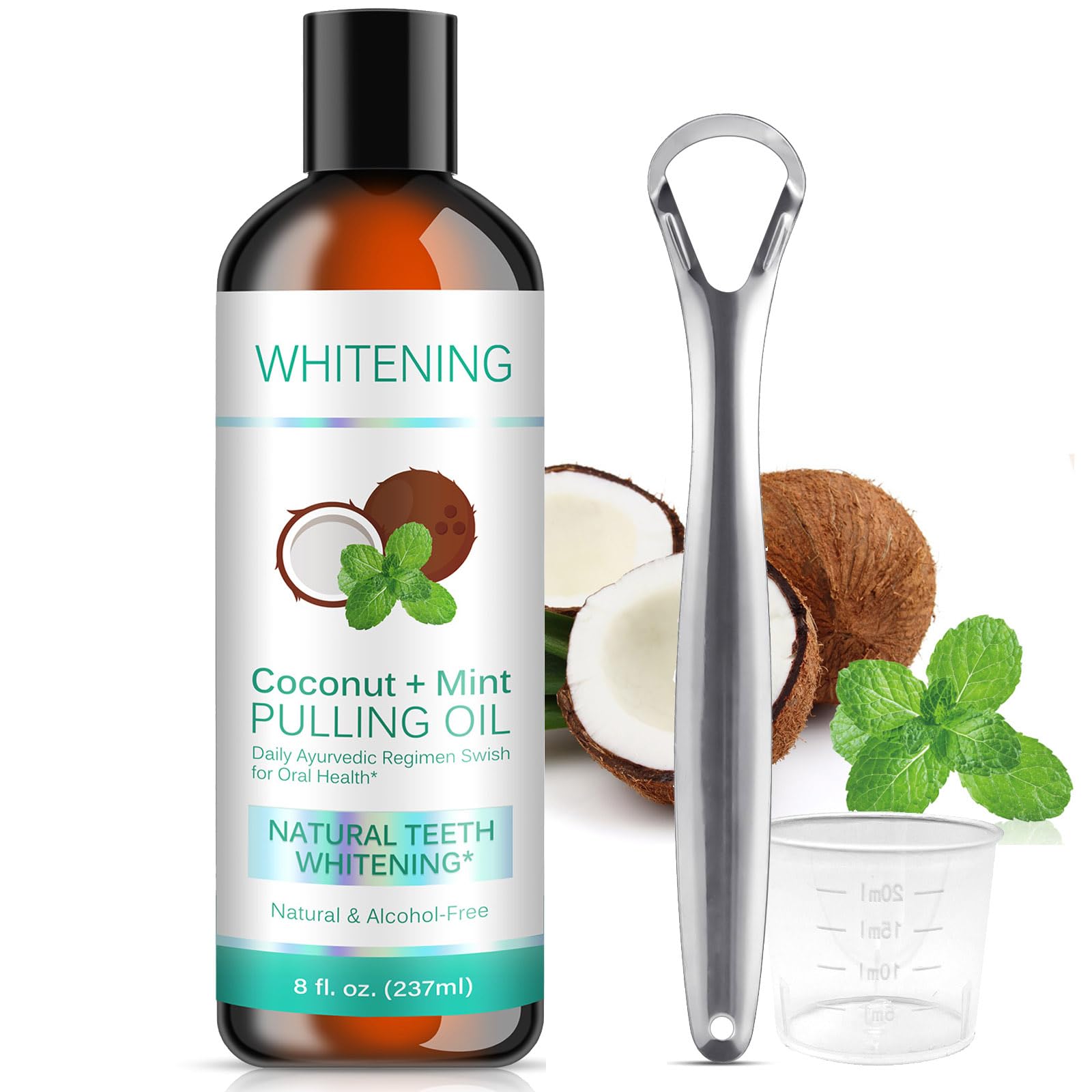 Coconut Pulling Oil bottle 8 oz