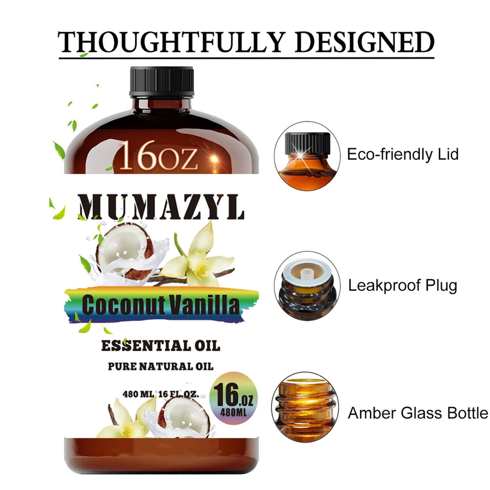 Coconut Vanilla essential oil used in a diffuser for aroma