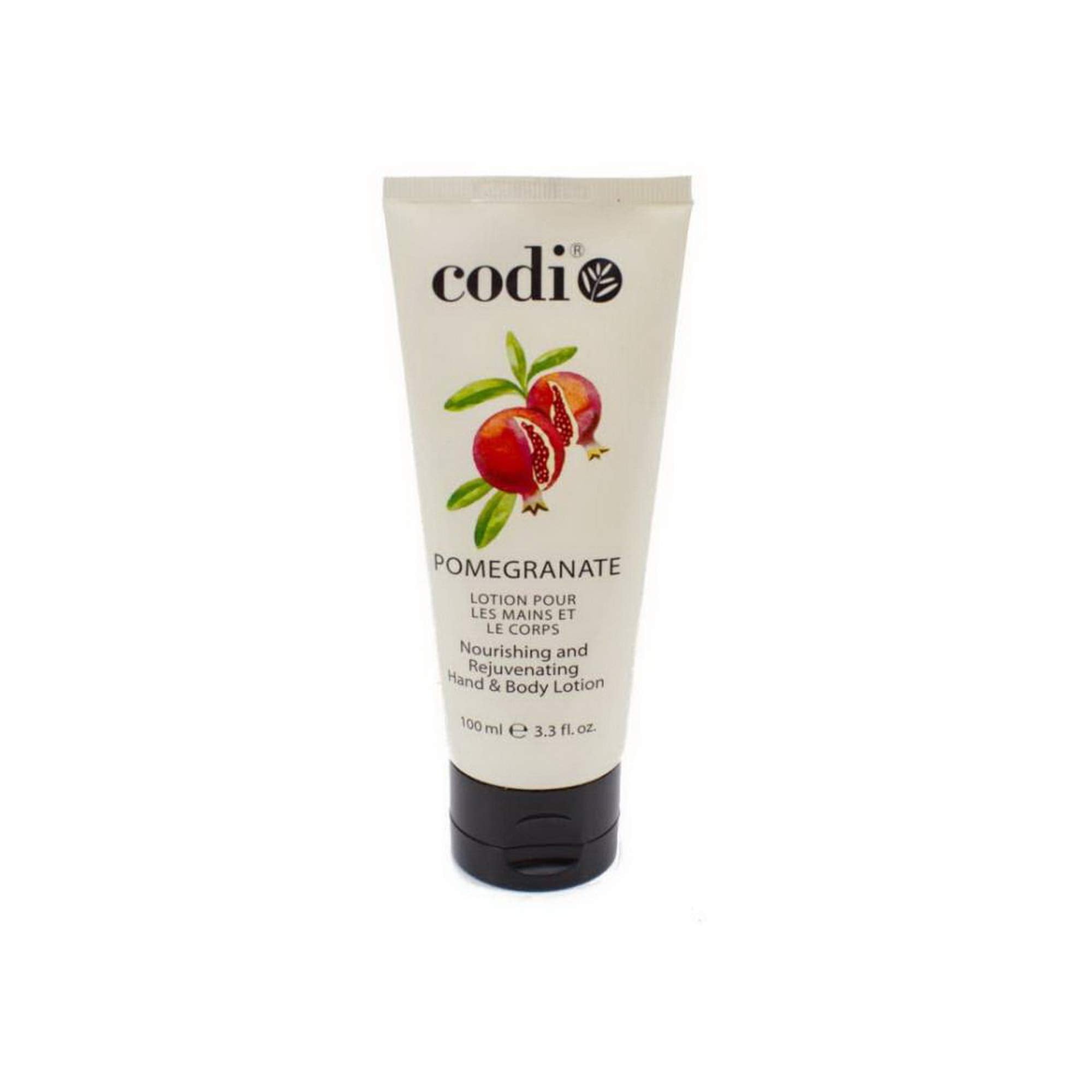 CODi Pomegranate Lotion 2x100ml tubes packaging