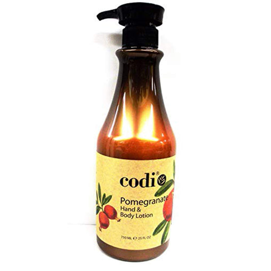 CODi Pomegranate Lotion bottle with pump