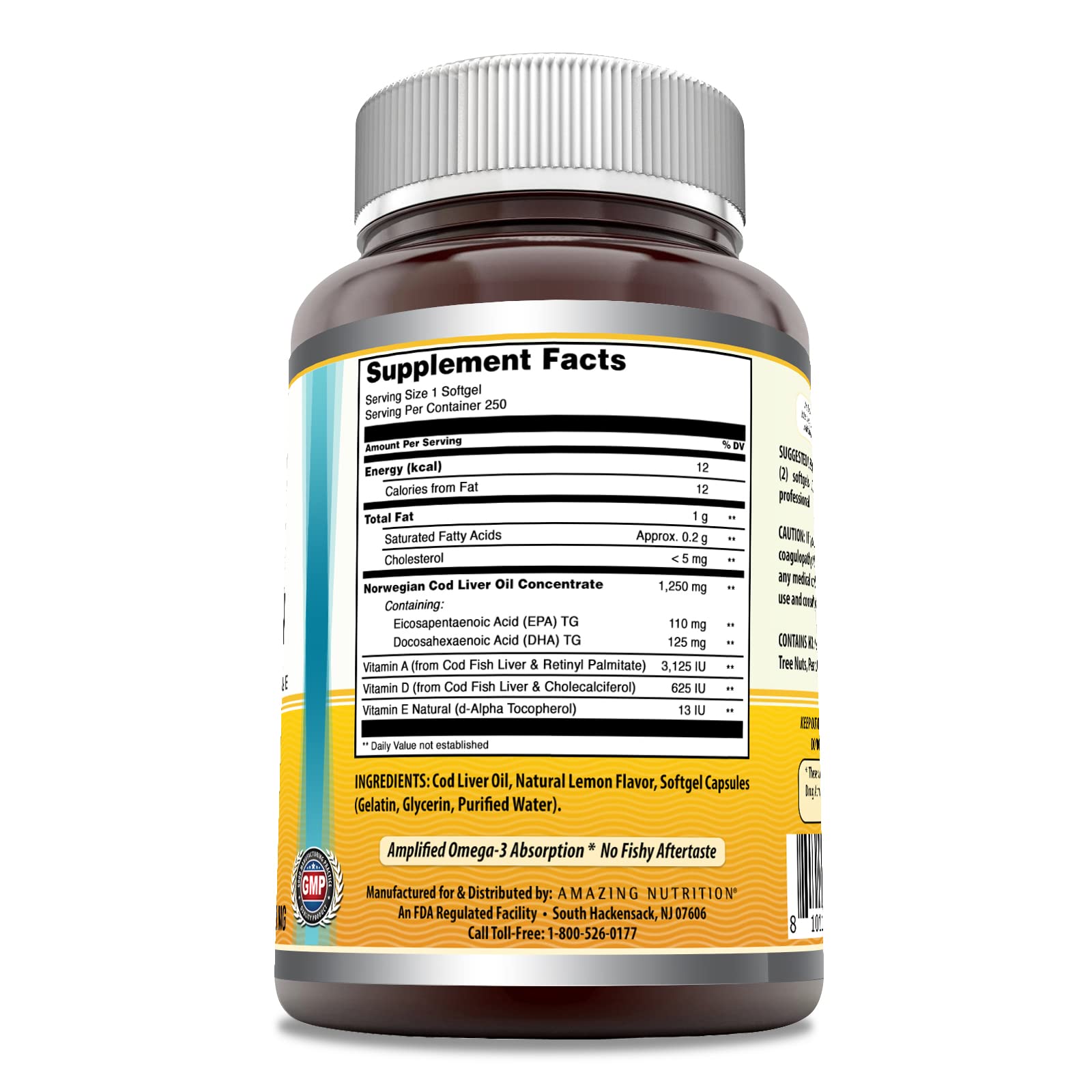 Close-up of omega-3 fatty acids EPA and DHA softgels
