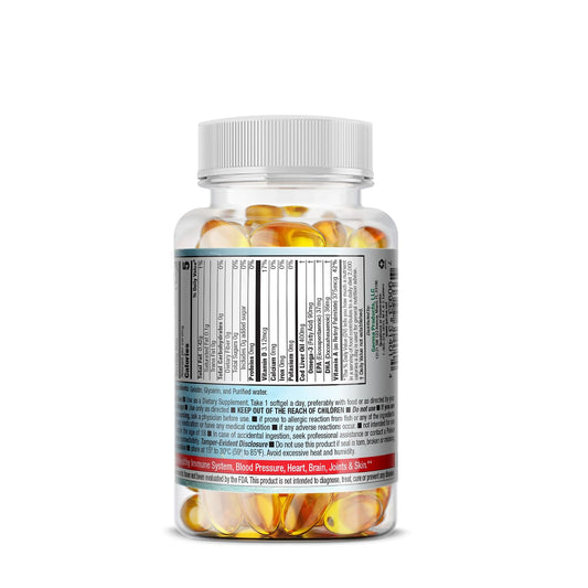 GERMA Cod Liver Oil Capsules 2x100 two-pack packaging