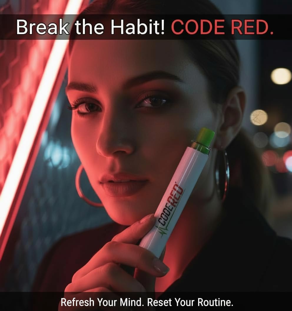 Code Red V-Aid Diffuser Pen portable design for travel and daily use
