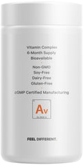 180 capsules representing a 6-month supply of Codeage ADK vitamins