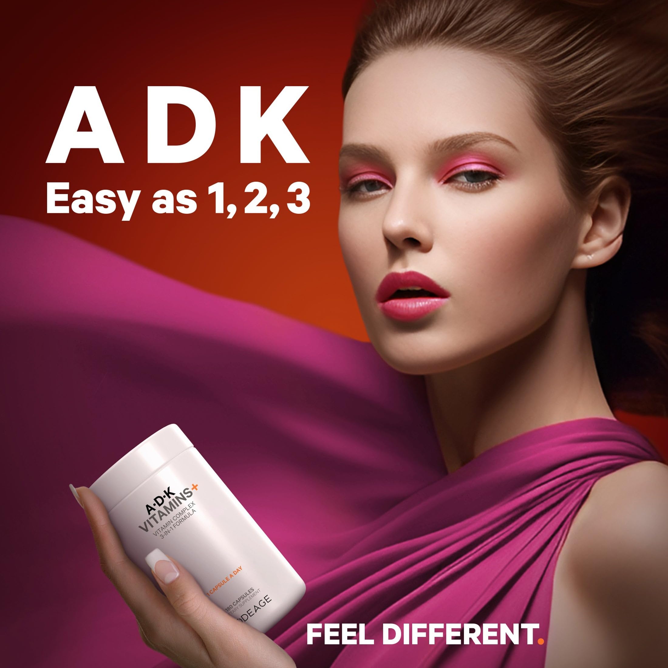 Manufactured in USA in a cGMP facility for Codeage ADK vitamins