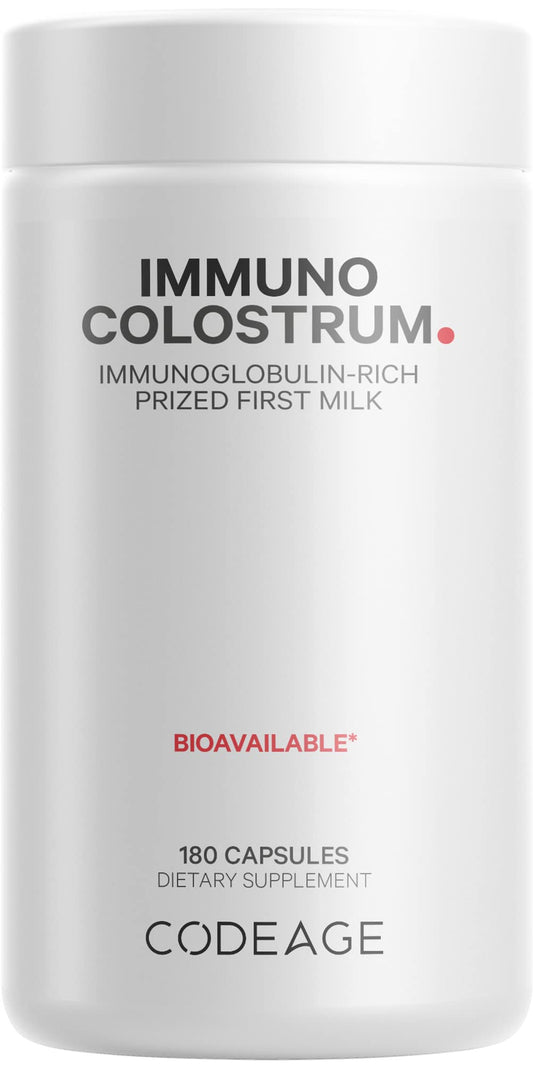 Codeage Colostrum supplement bottle – front view