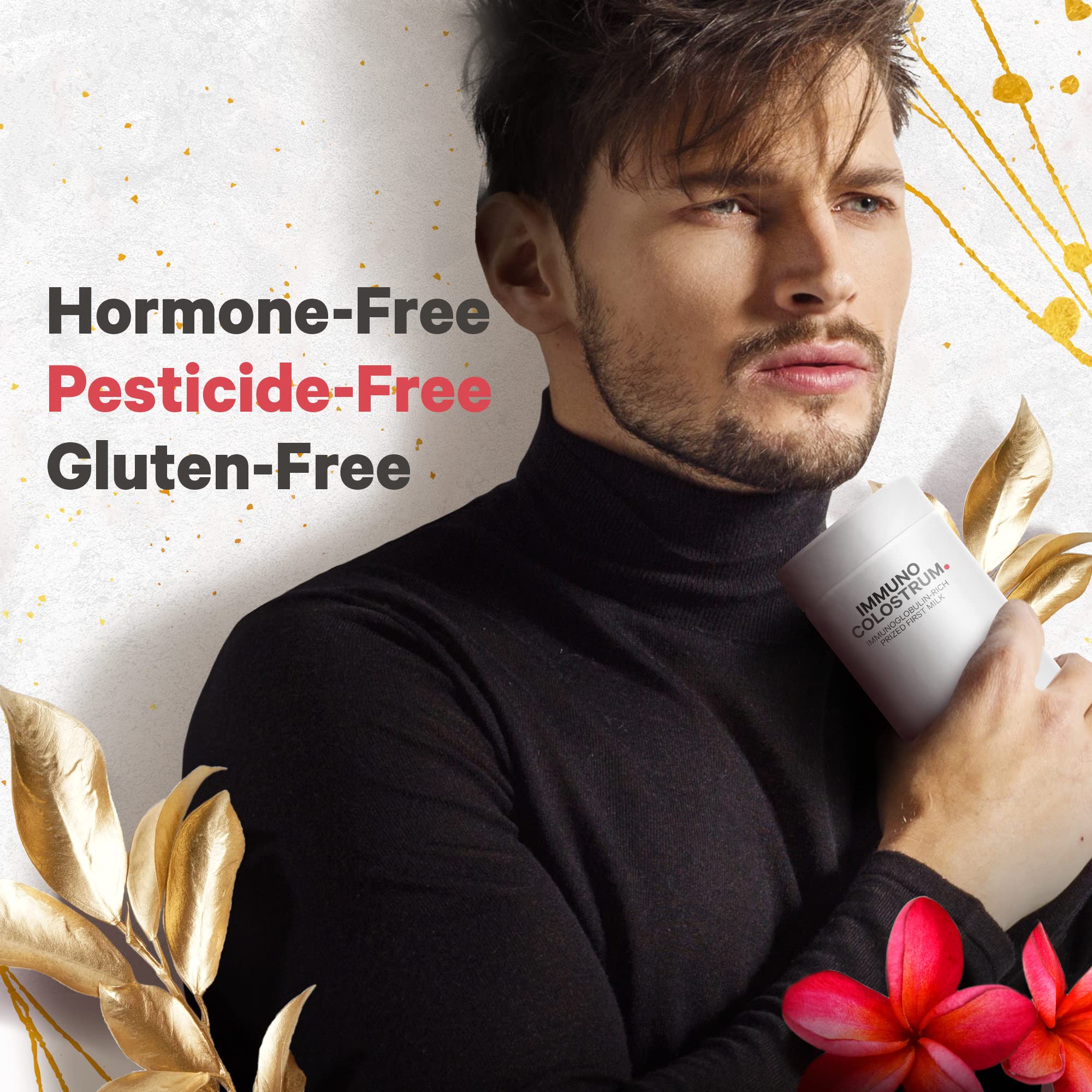 Non-GMO and gluten-free certification on packaging