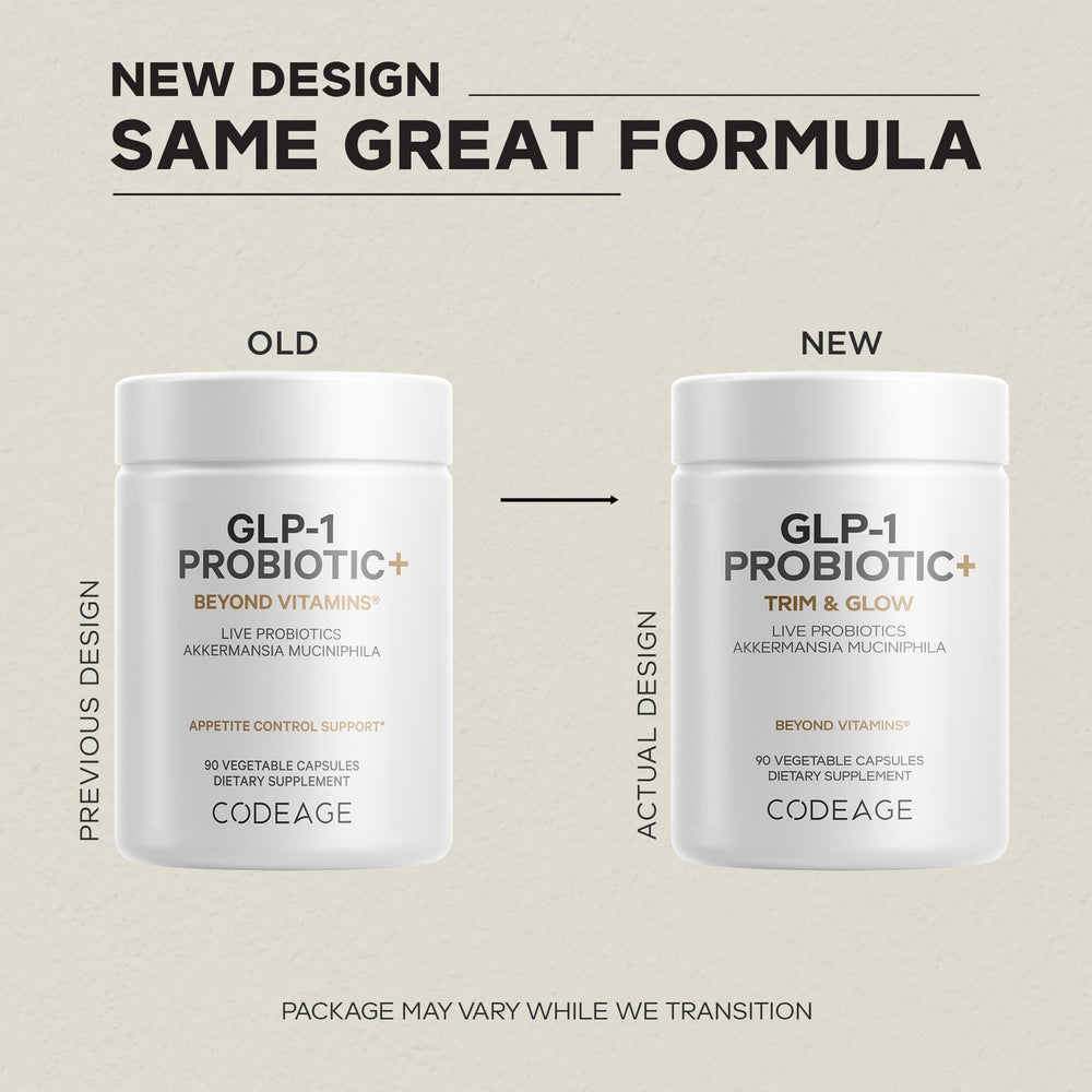 Codeage GLP-1 Probiotic+ 90 capsules packaging