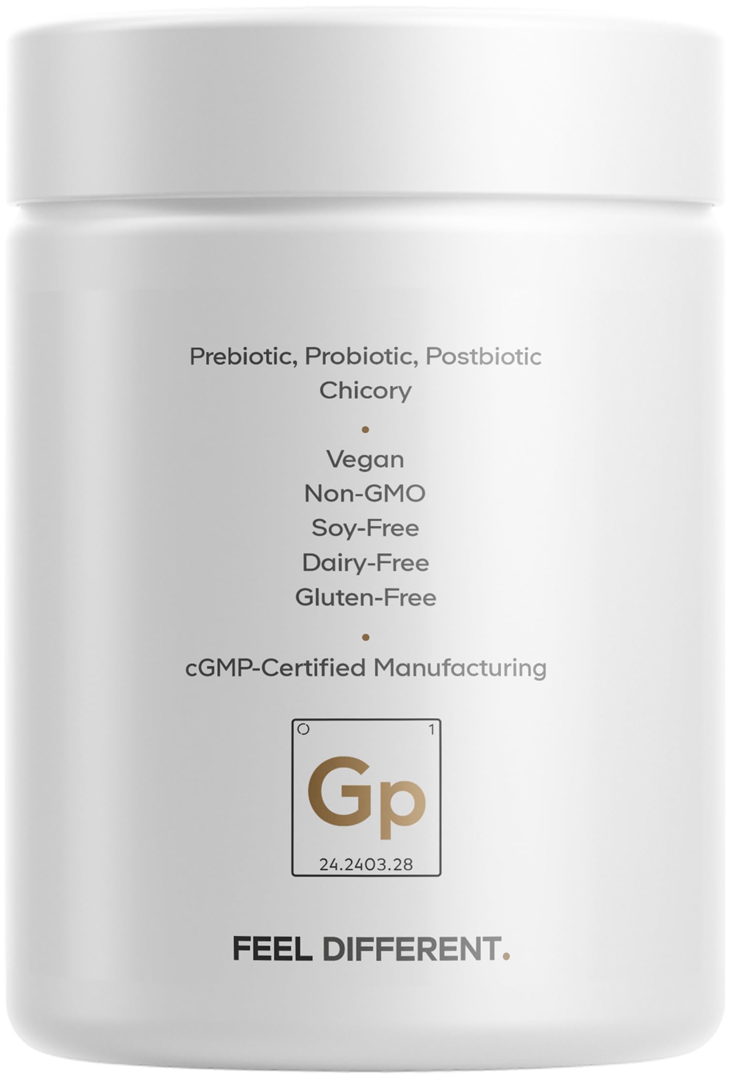Vegan, non-GMO Codeage GLP-1 Probiotic+ packaging