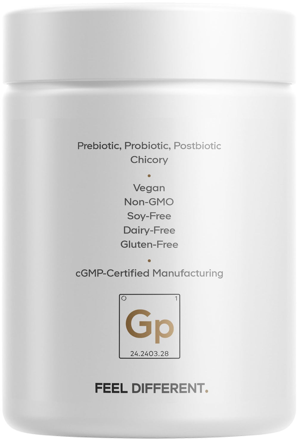 Vegan, non-GMO Codeage GLP-1 Probiotic+ packaging