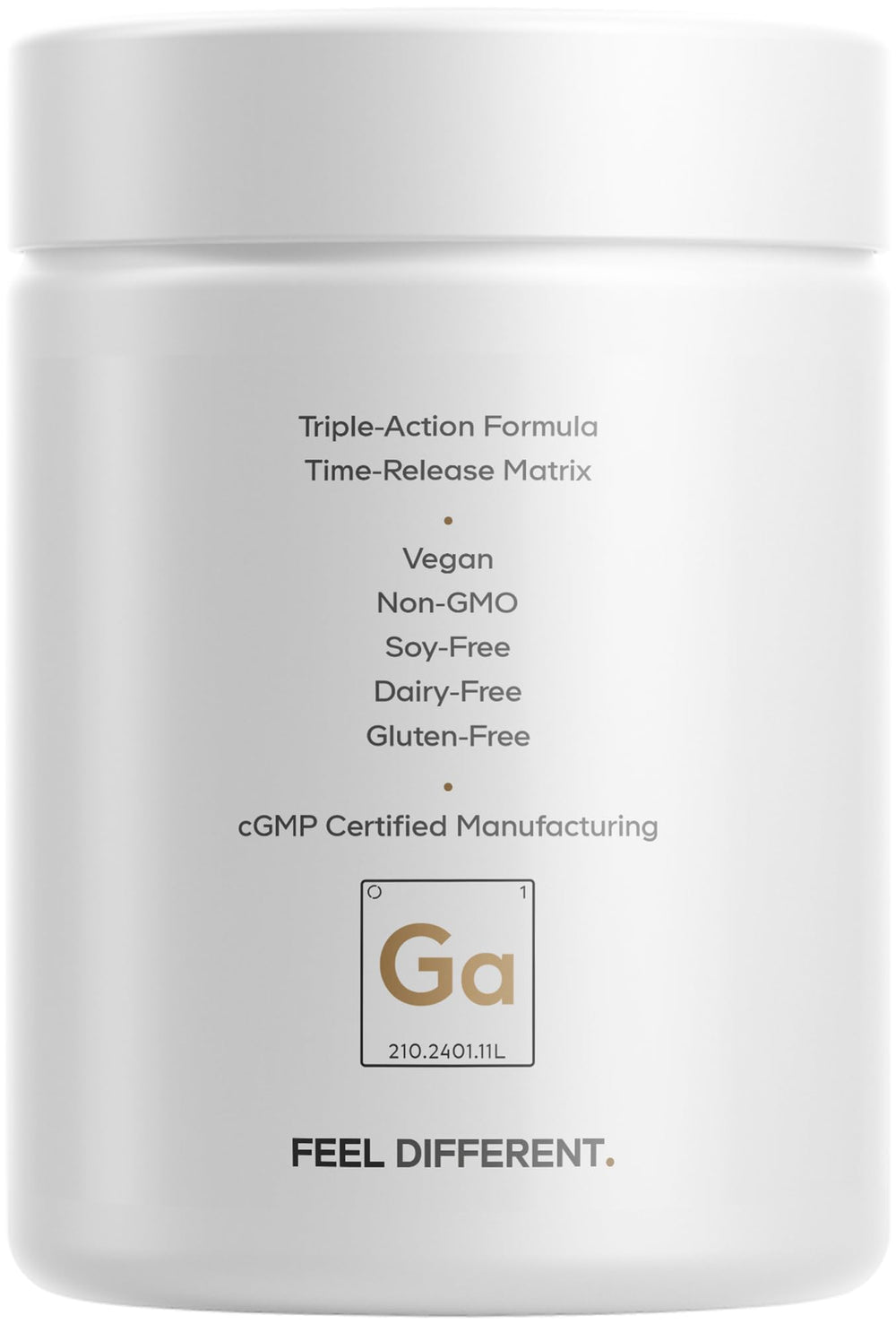 Codeage GLP-Advantage+ bottle label notes USA-made manufacturing.
