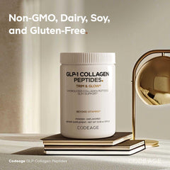 Grass-fed bovine source illustration for Codeage GLP-1 Collagen Powder