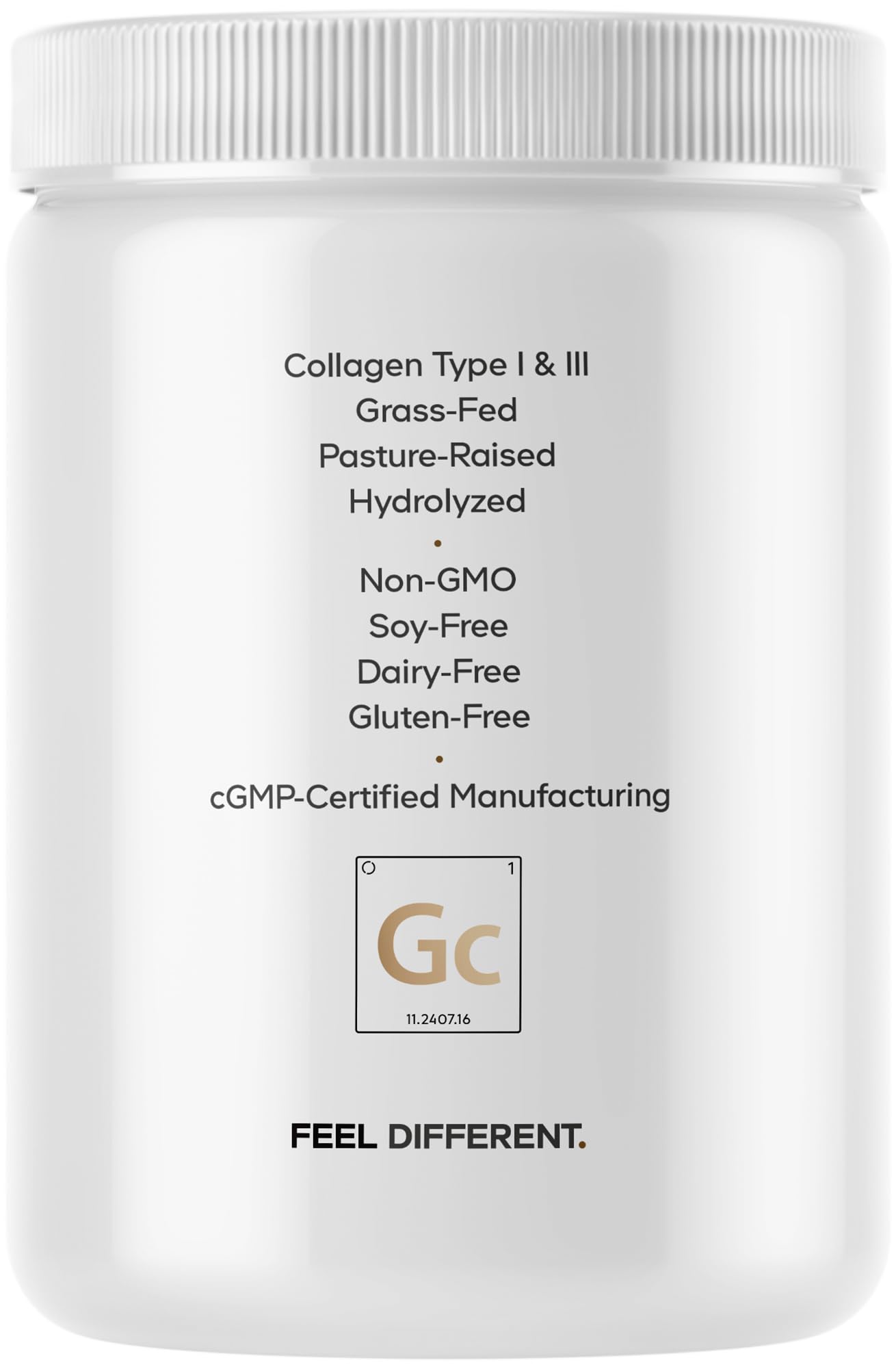 Hydrolyzed Type I & III collagen peptides reference