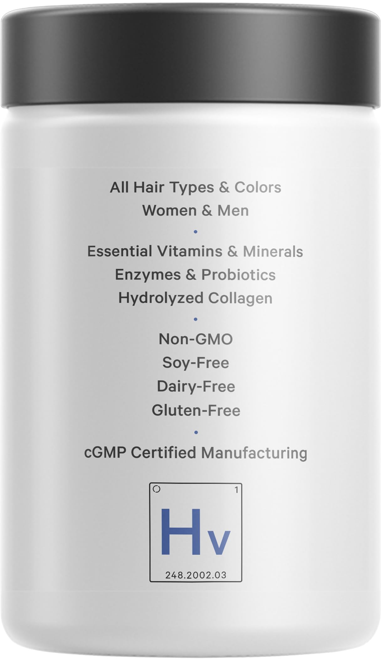 One-month supply per bottle of Codeage Hair Vitamins