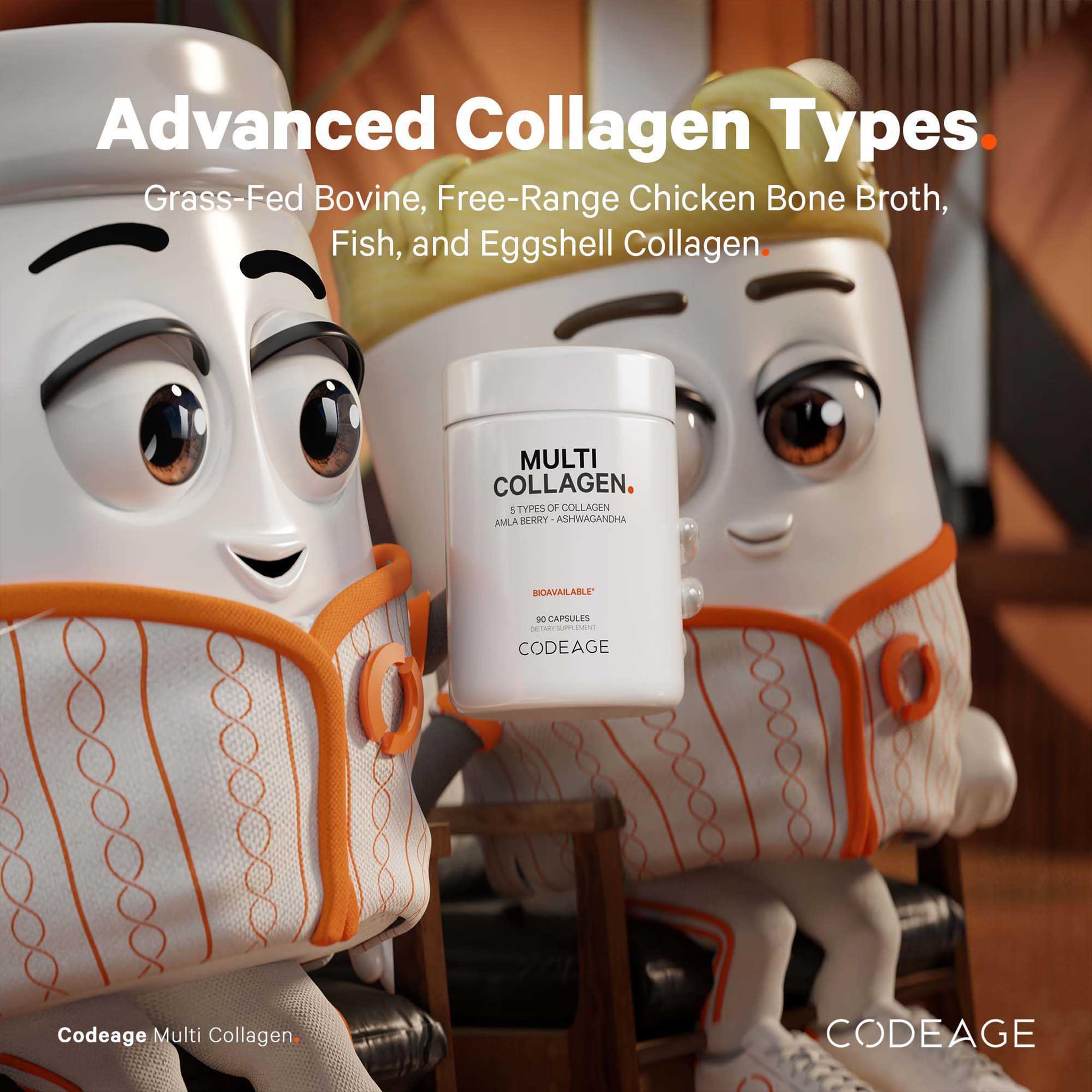 Hydrolyzed collagen capsules for easy digestion