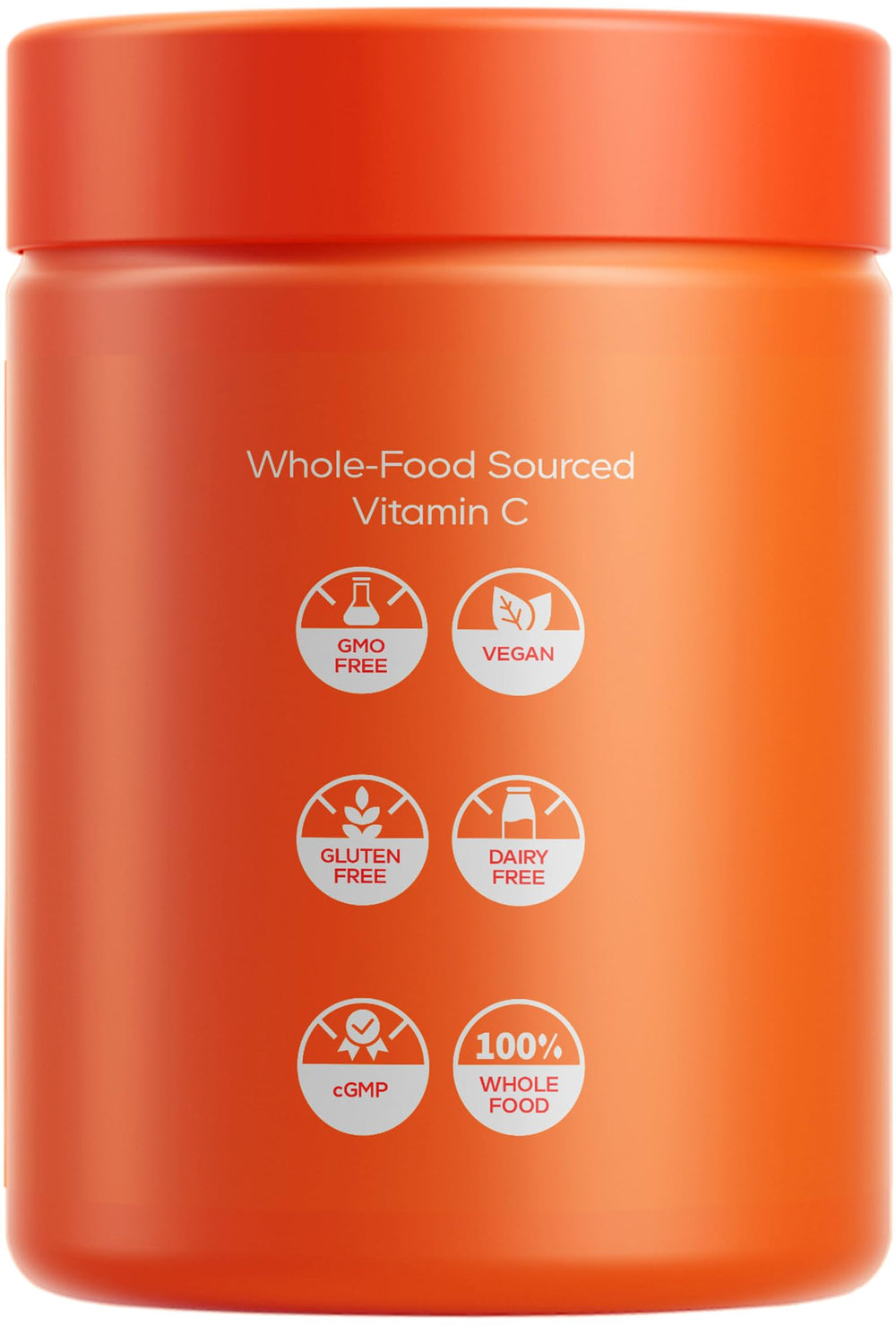 Codeage Instantfood Vitamin C produced in a USA cGMP facility, non-GMO and vegan.