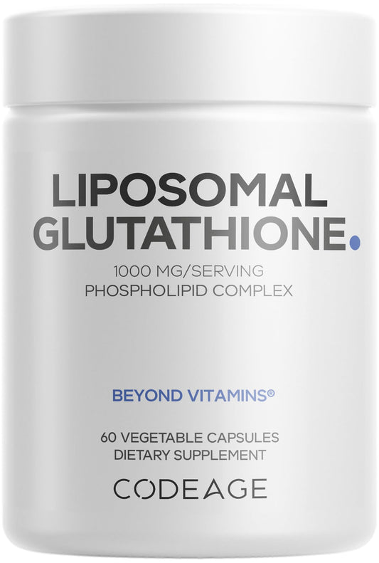 Codeage Liposomal Glutathione 1000 mg bottle front view