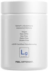 Soft gel capsules close-up for Codeage Liposomal Glutathione