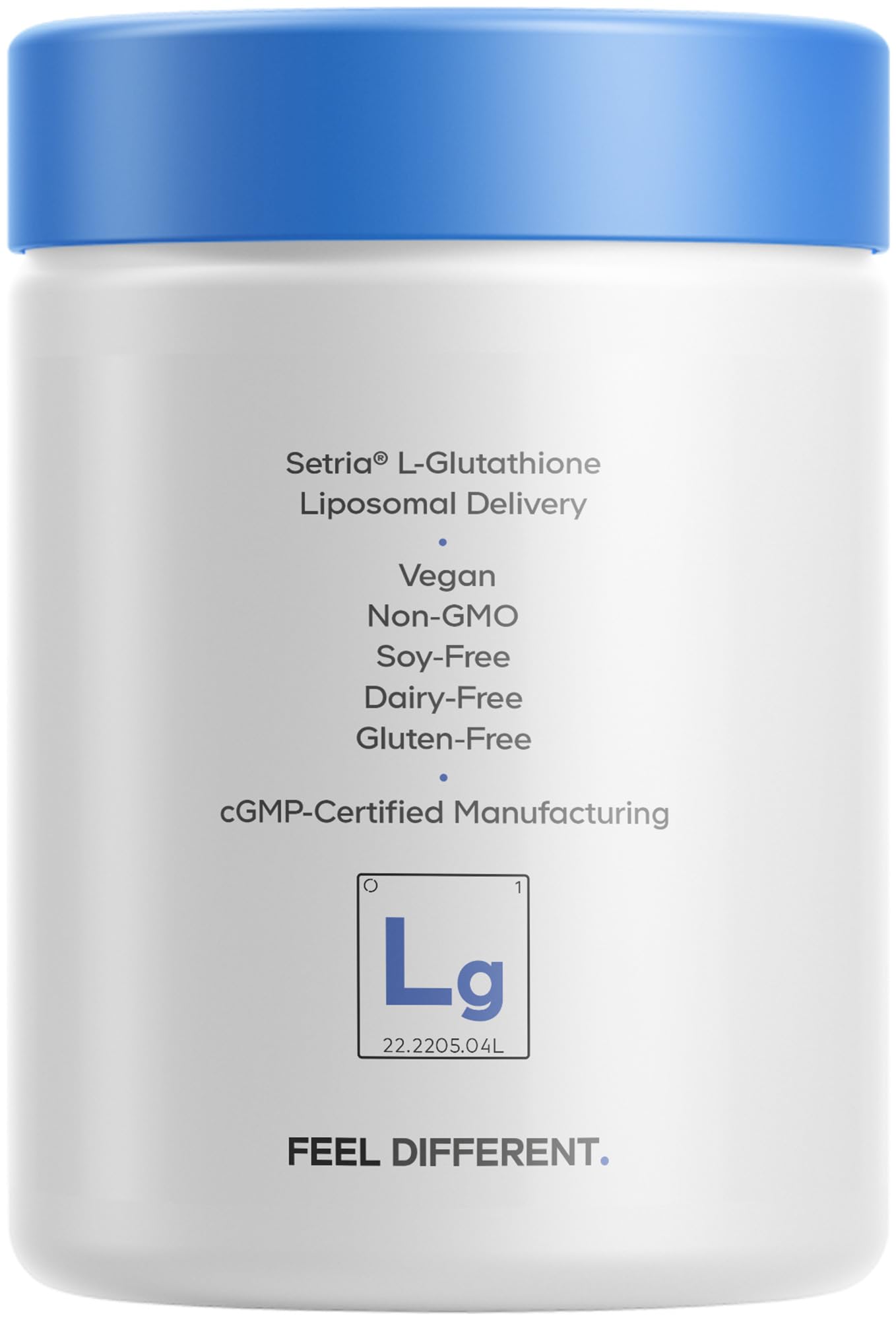 Codeage Liposomal Glutathione daily-use capsule for busy, on-the-go routines.