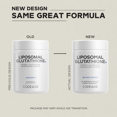 Codeage Glutathione ingredients and formulation