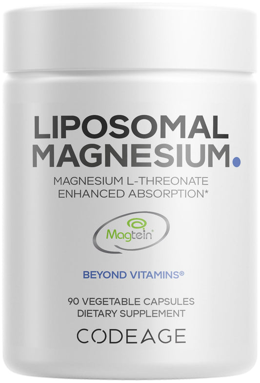 Codeage Liposomal Magnesium L-Threonate bottle label
