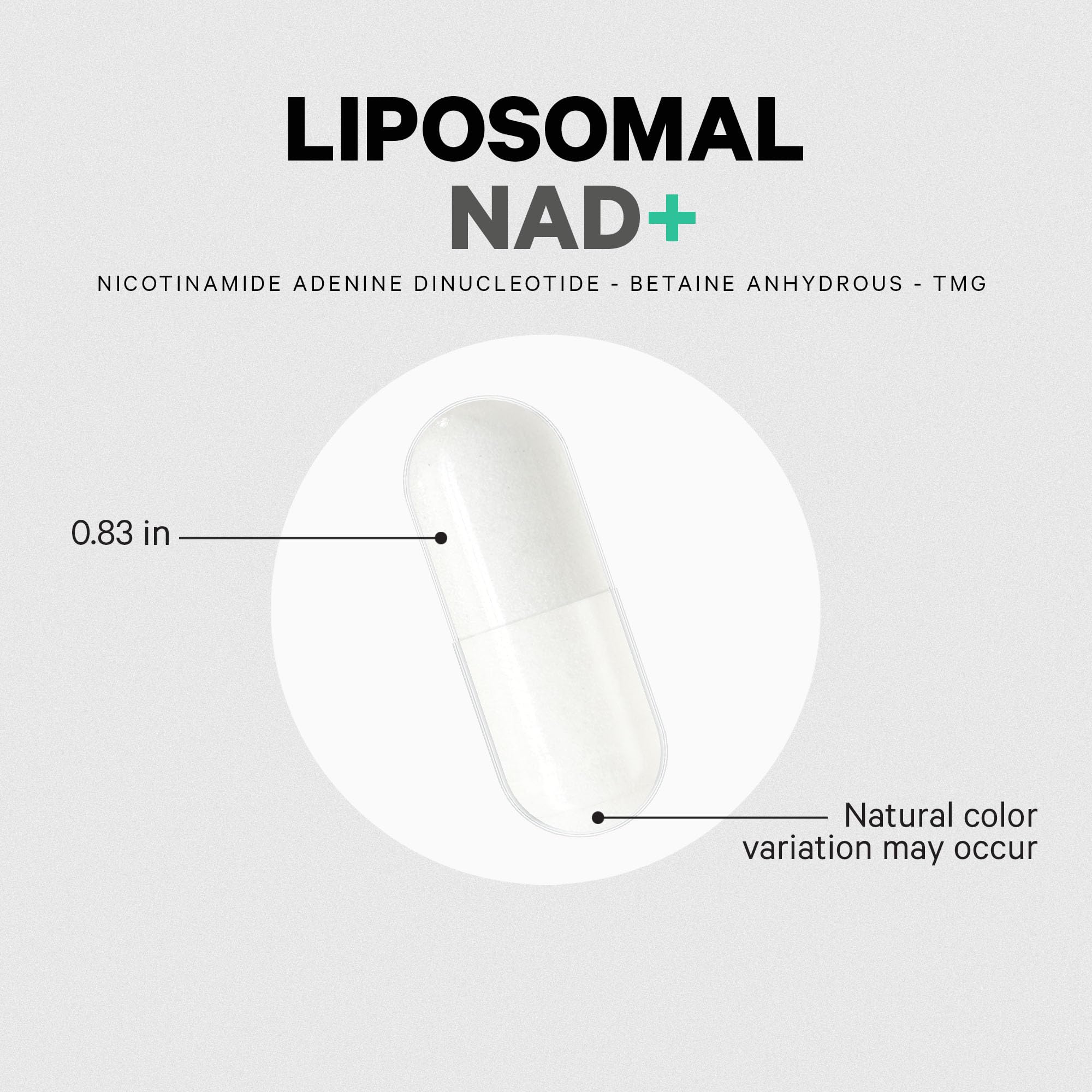 Outer carton displaying Codeage Liposomal NAD+ branding
