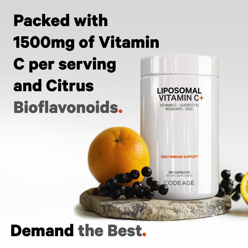 Grapefruit, Lemon, and Orange citrus bioflavonoids included in formula