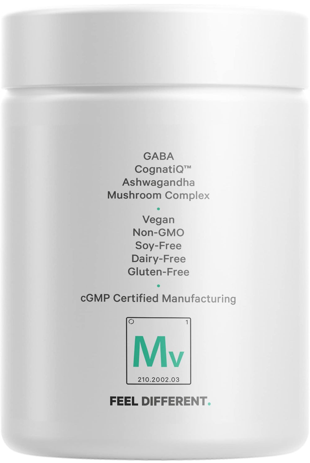 One-month supply bottle of Codeage Meditate Vitamins+