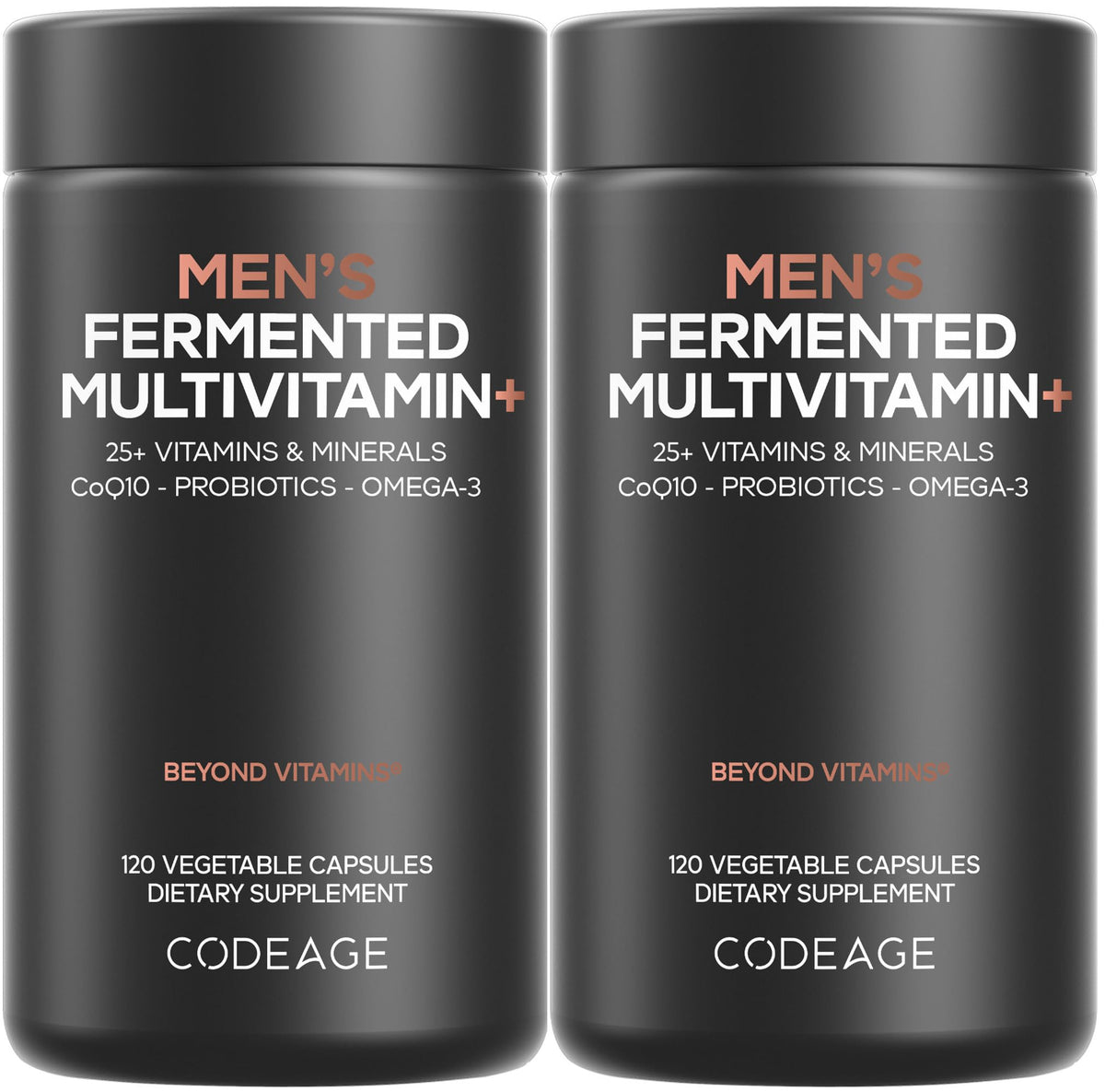 Codeage Men’s Daily Multivitamin bottle front view