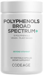 Codeage Polyphenols Broad Spectrum bottle front view