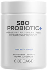 Codeage SBO Probiotics bottle with 90 capsules