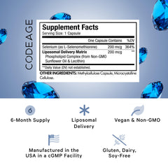 180 capsules bottle front view