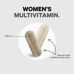 Vegan, non-GMO, dairy-free, soy-free, gluten-free multivitamin