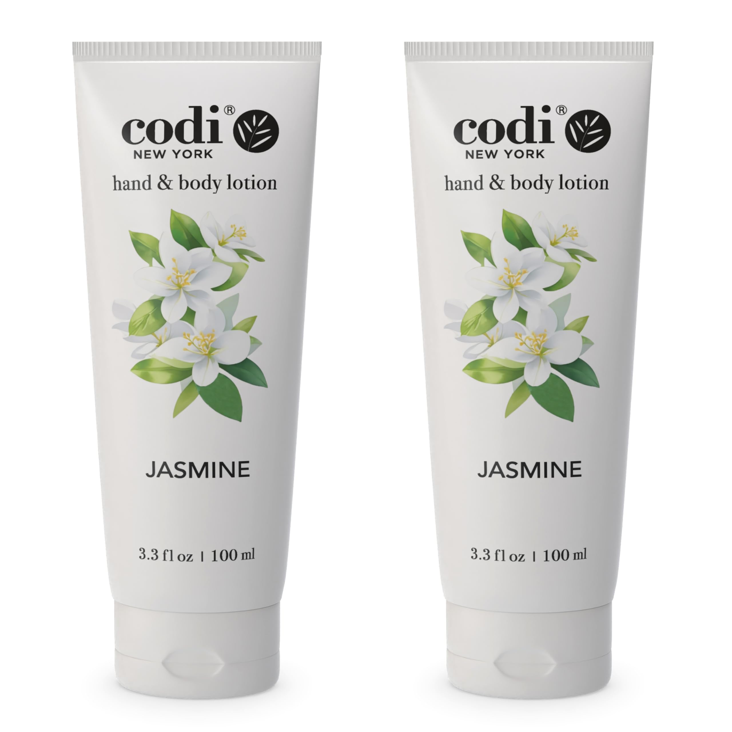 Codi N Codi Jasmine Hand and Body Lotion jar provides deep hydration for smooth, nourished skin