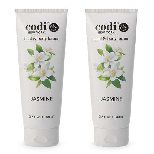 Codi N Codi Jasmine Hand and Body Lotion jar provides deep hydration for smooth, nourished skin