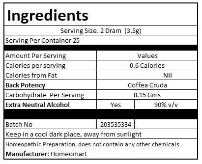 Packaging and glass vials for Coffea Cruda pellets pack
