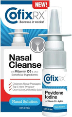 CofixRX Nasal Spray bottle for quick on-the-go nasal cleansing