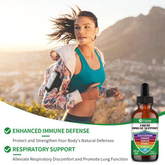 Organic elderberry and echinacea ingredients label