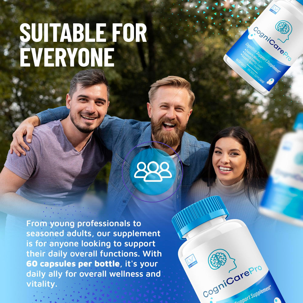 Cognicare Pro 3-Pack bottle front view with 180 capsules - image 5